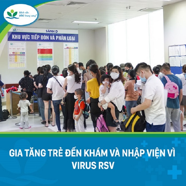 Chủ động phòng ngừa lây nhiễm virus hợp bào hô hấp RSV cho trẻ